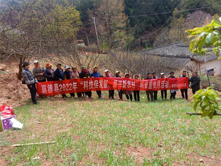 凉山州农科院“三区”人才到喜德县开展科技服务工作